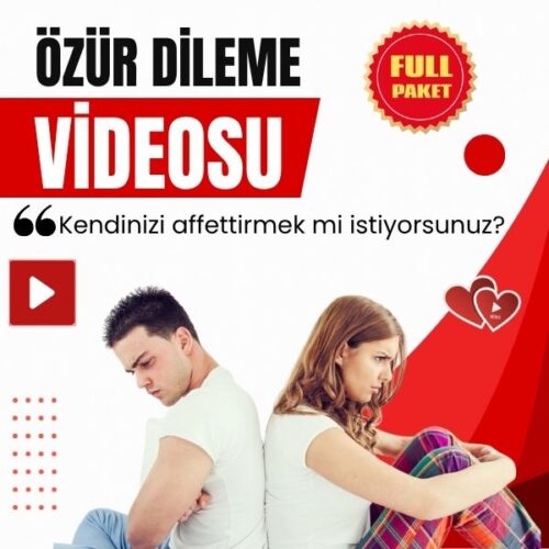 Özür Dileme Videosu Çook Özel