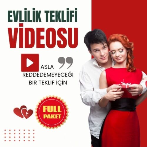Evlilik Teklifi Videosu Çook Özel